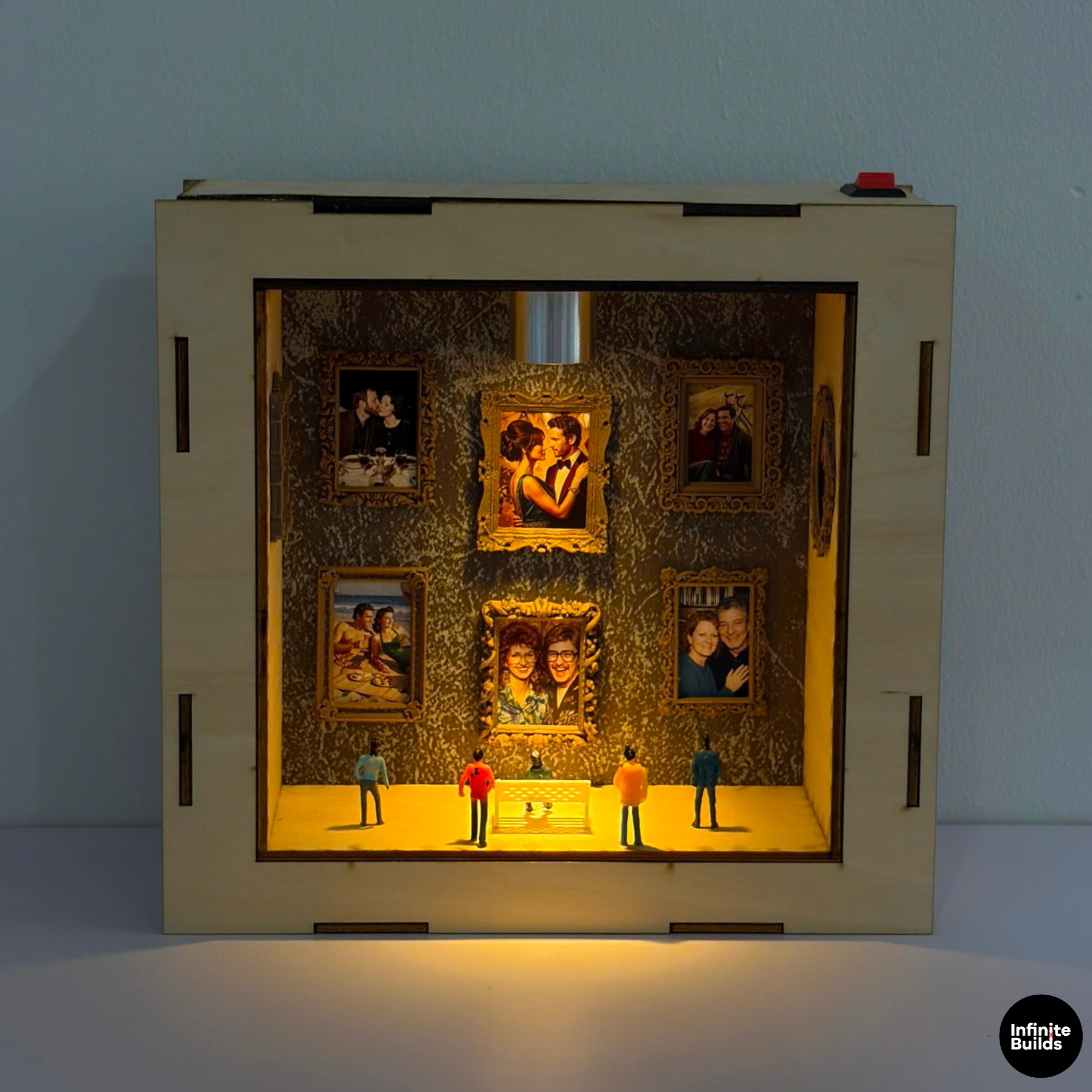 Mini Gallery DIY Kit | LED Shadow Box
