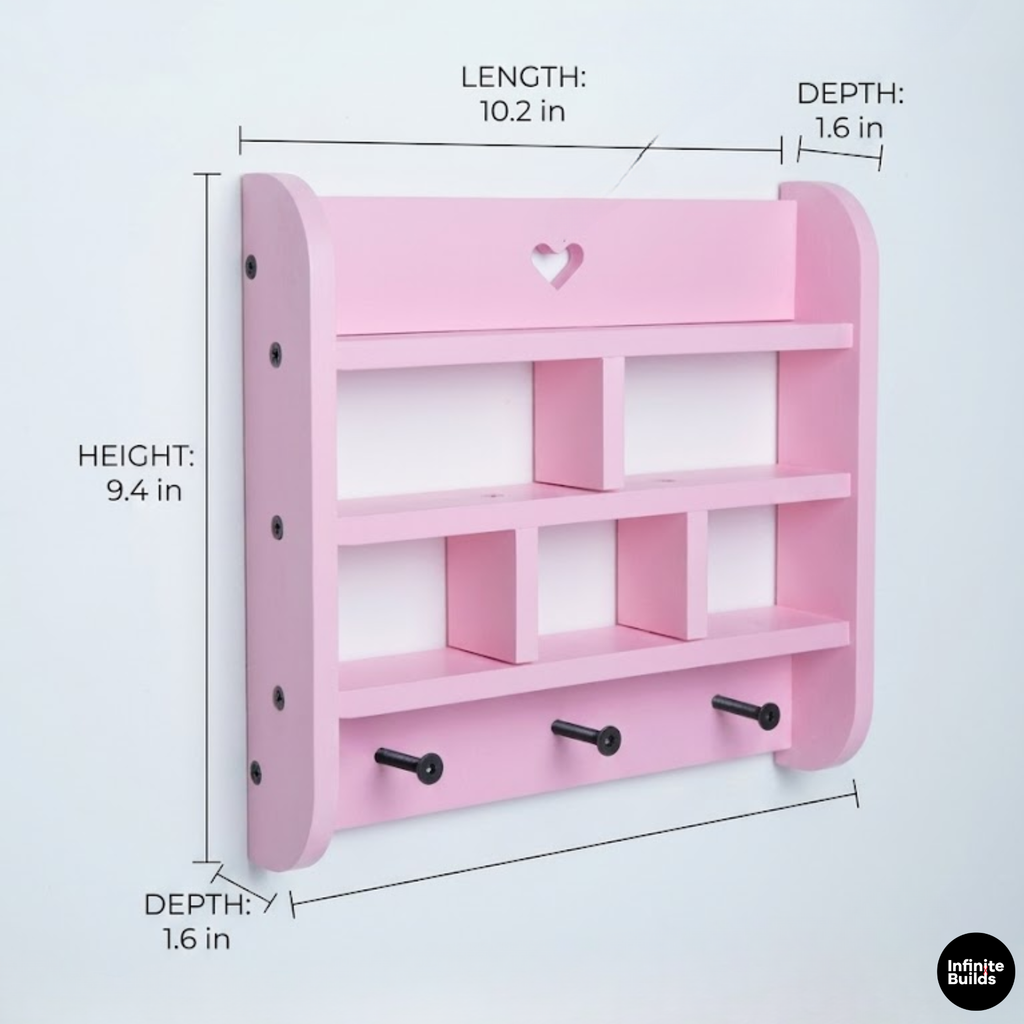 Art Toys Trinket Shelf