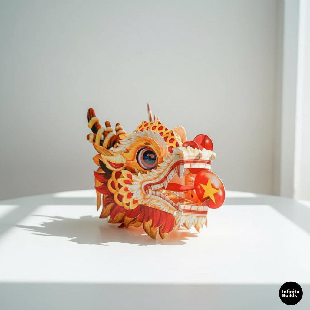 Vietnamese Dragon Lantern: Mid-Autumn Festival LED Decor
