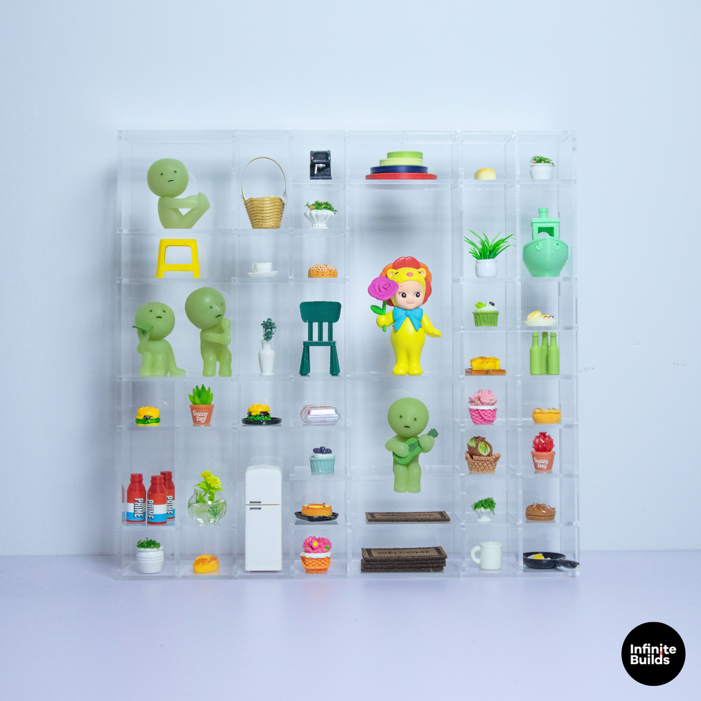 Giant Trinket Acrylic Smiski Shelf