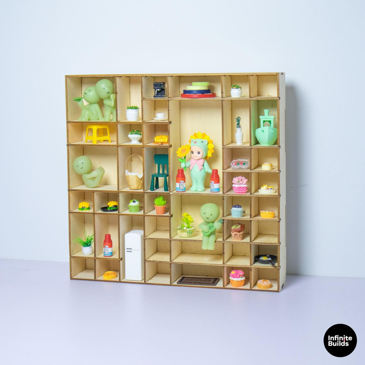 Giant Wooden Trinket Shelf