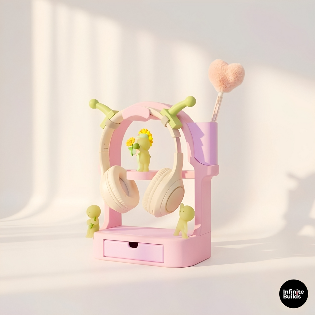 Smiski Compact Arch Desk Station