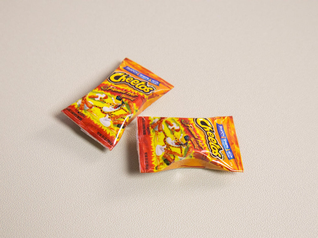 1:12 Mini Chips | Miniature Food | Mini Snacks | Dollhouse Accessories | Lightweight Paper | Mini Kitchen Food | Food Pantry