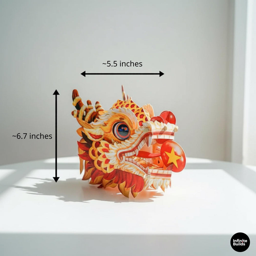 Vietnamese Dragon Lantern: Mid-Autumn Festival LED Decor