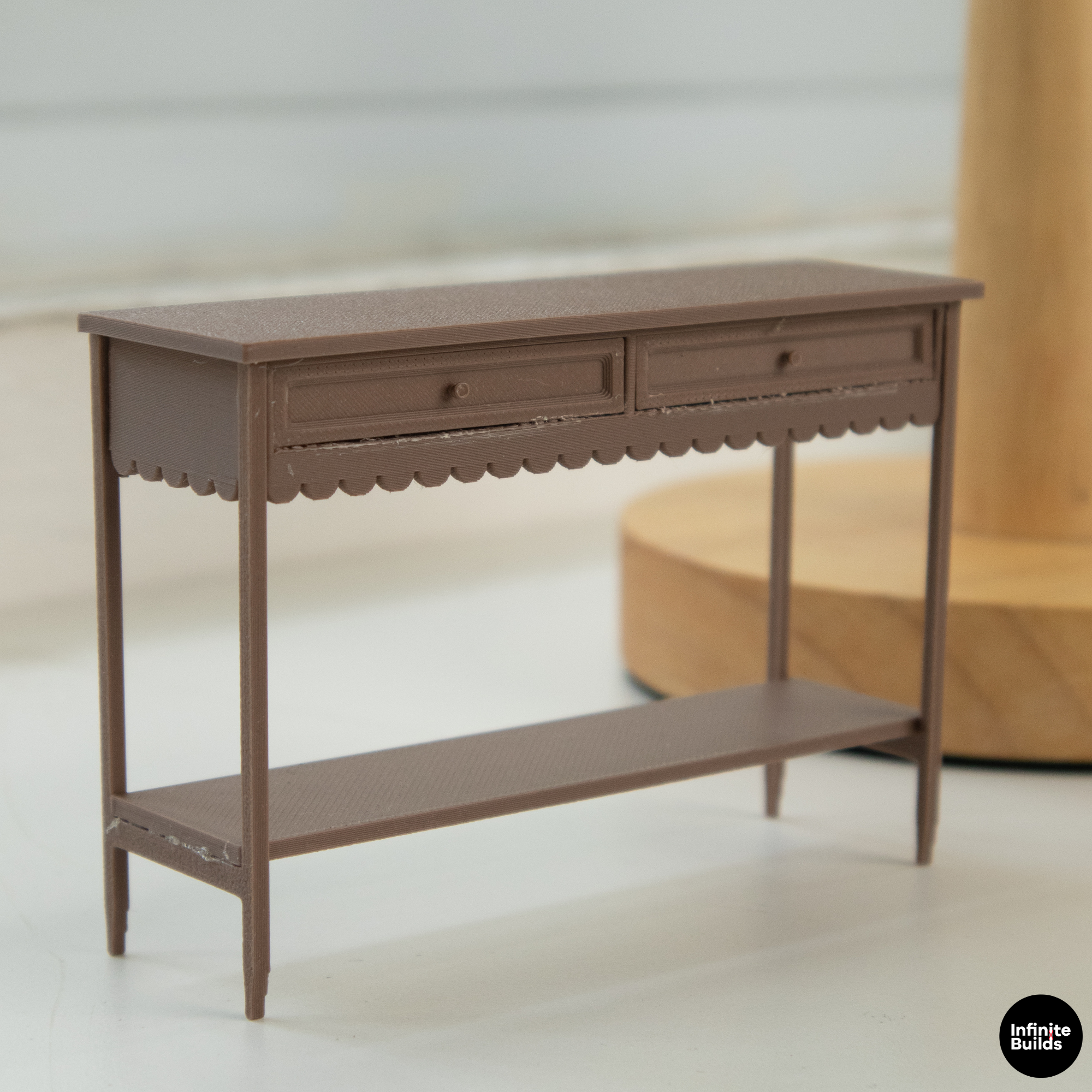 Miniature Console Table 1:12 Scale