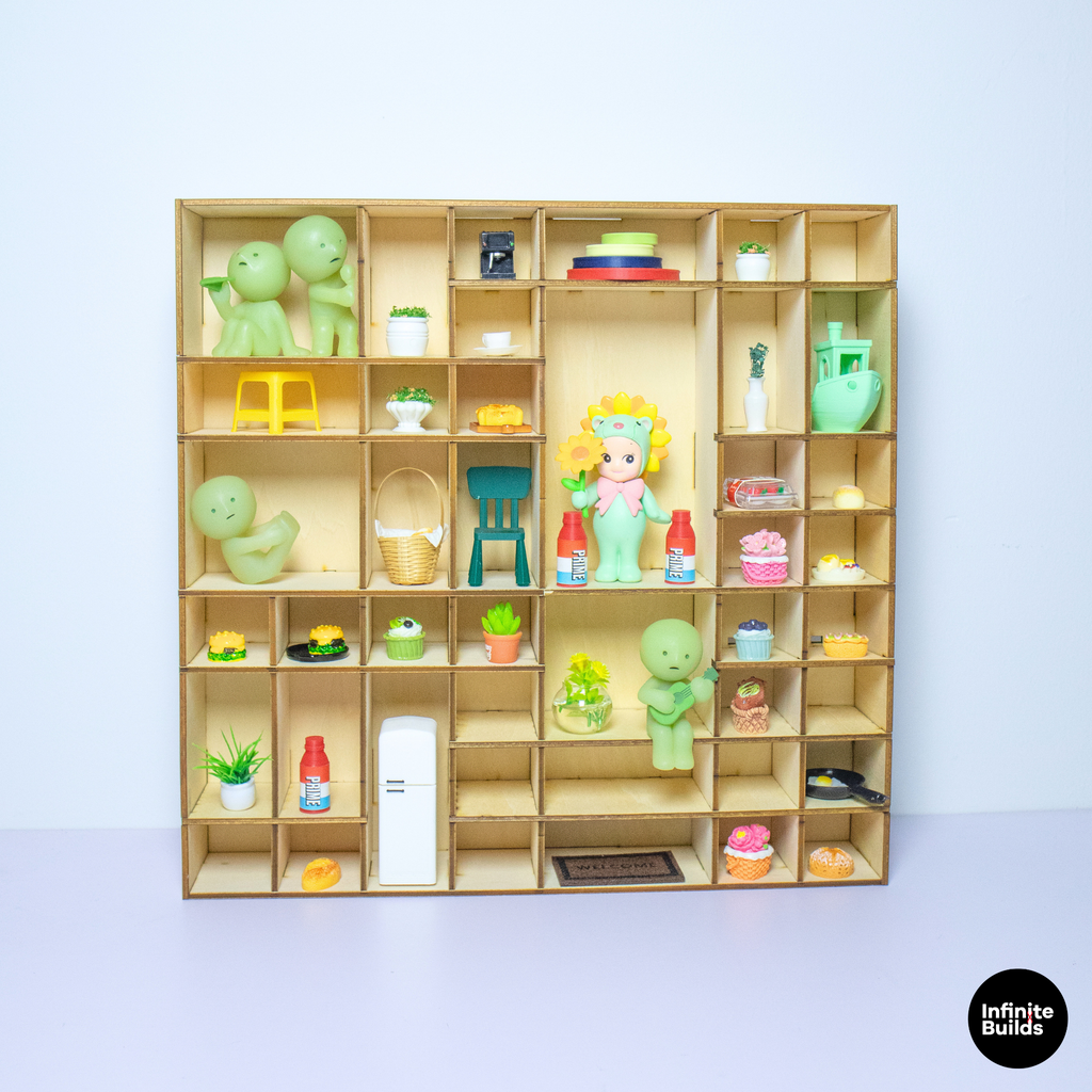 Giant Wooden Trinket Shelf