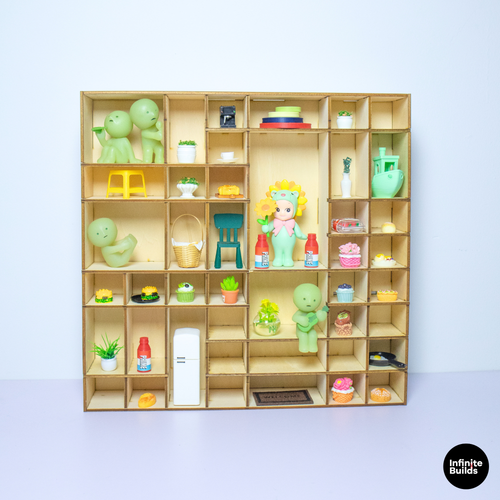 Giant Wooden Trinket Shelf