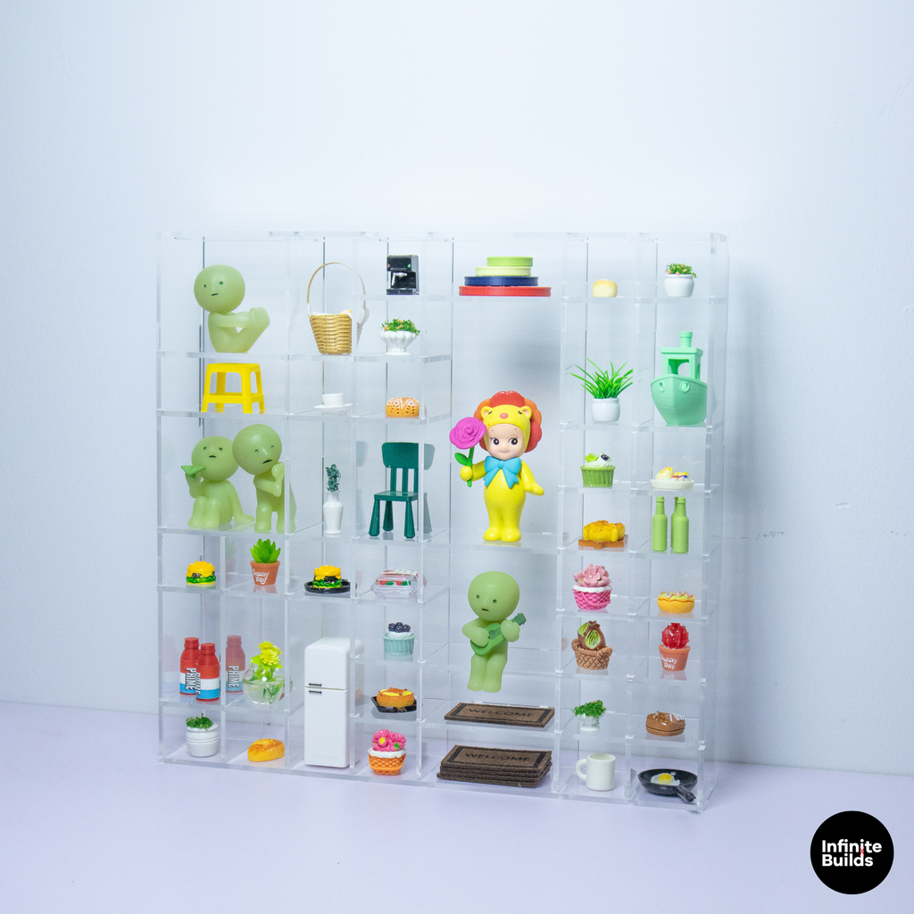 Giant Trinket Acrylic Smiski Shelf