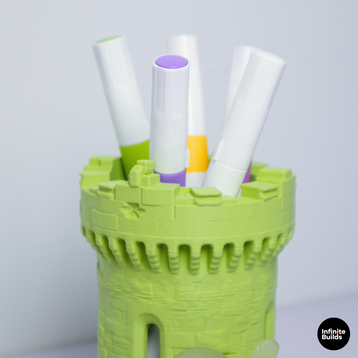 Smiski Castle Pen Holder