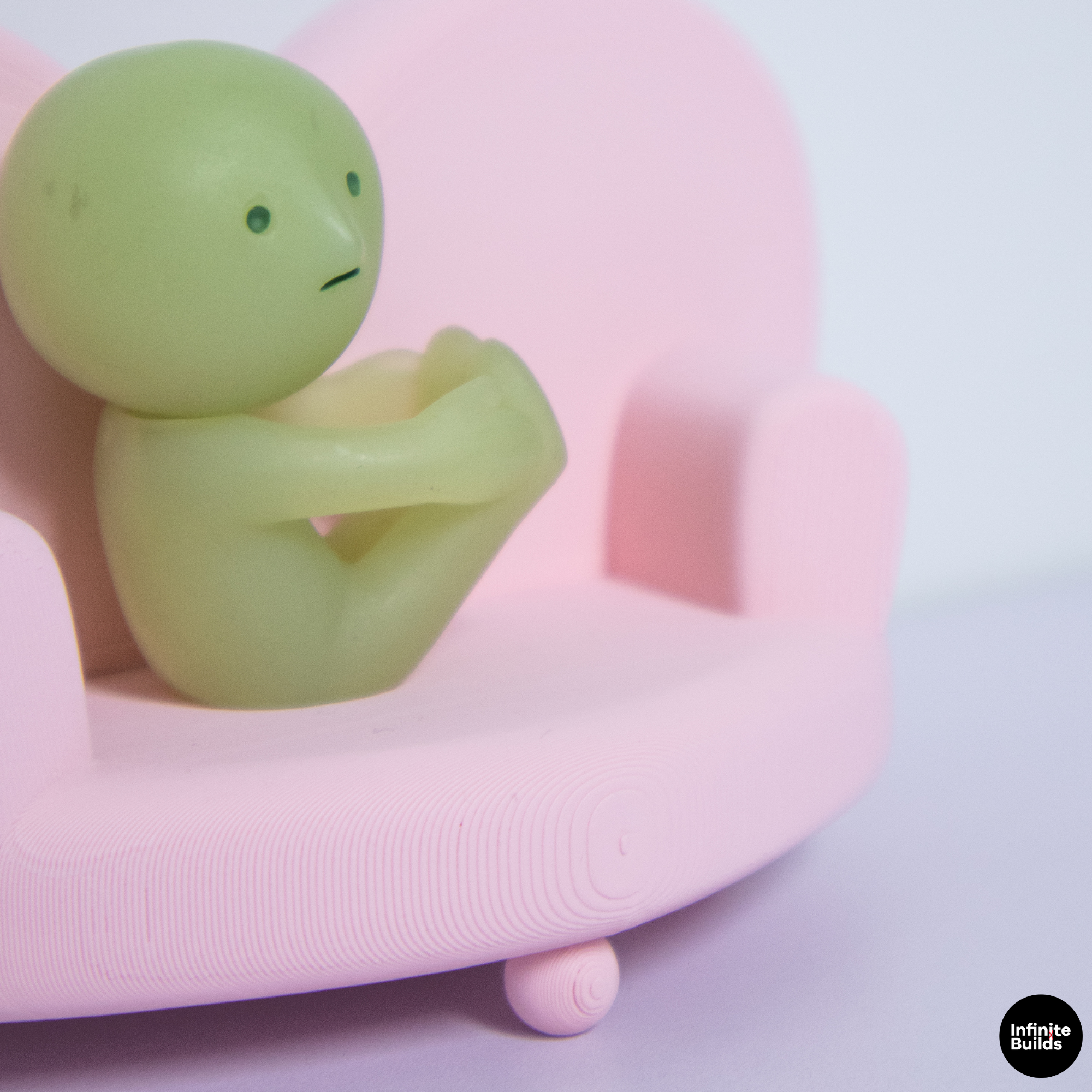 Smiski Heart Sofa Display Stand