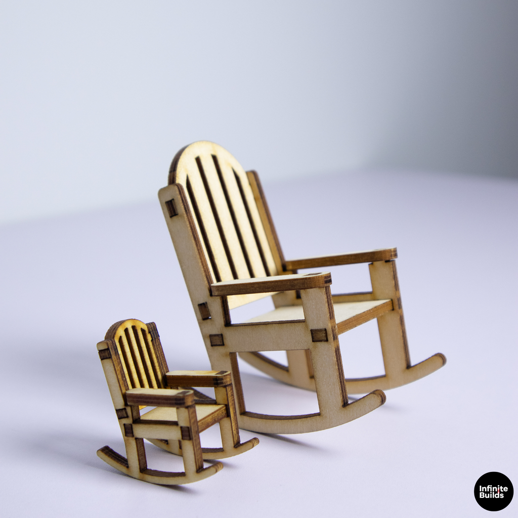 Rocking Chair Miniature | Set of 2