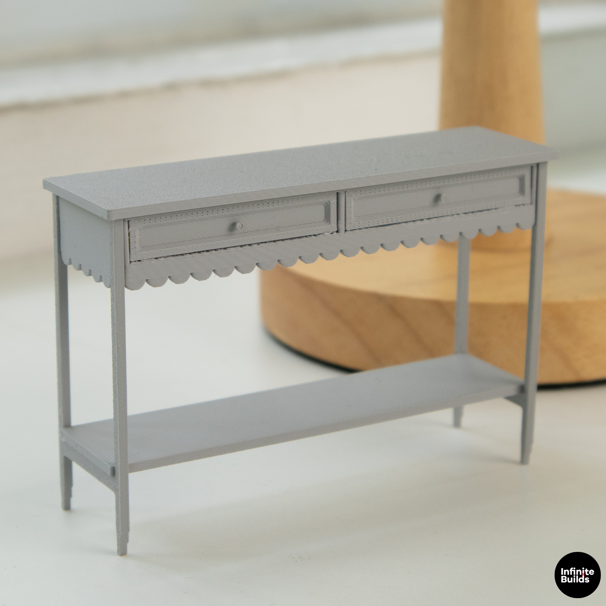 Miniature Console Table 1:12 Scale