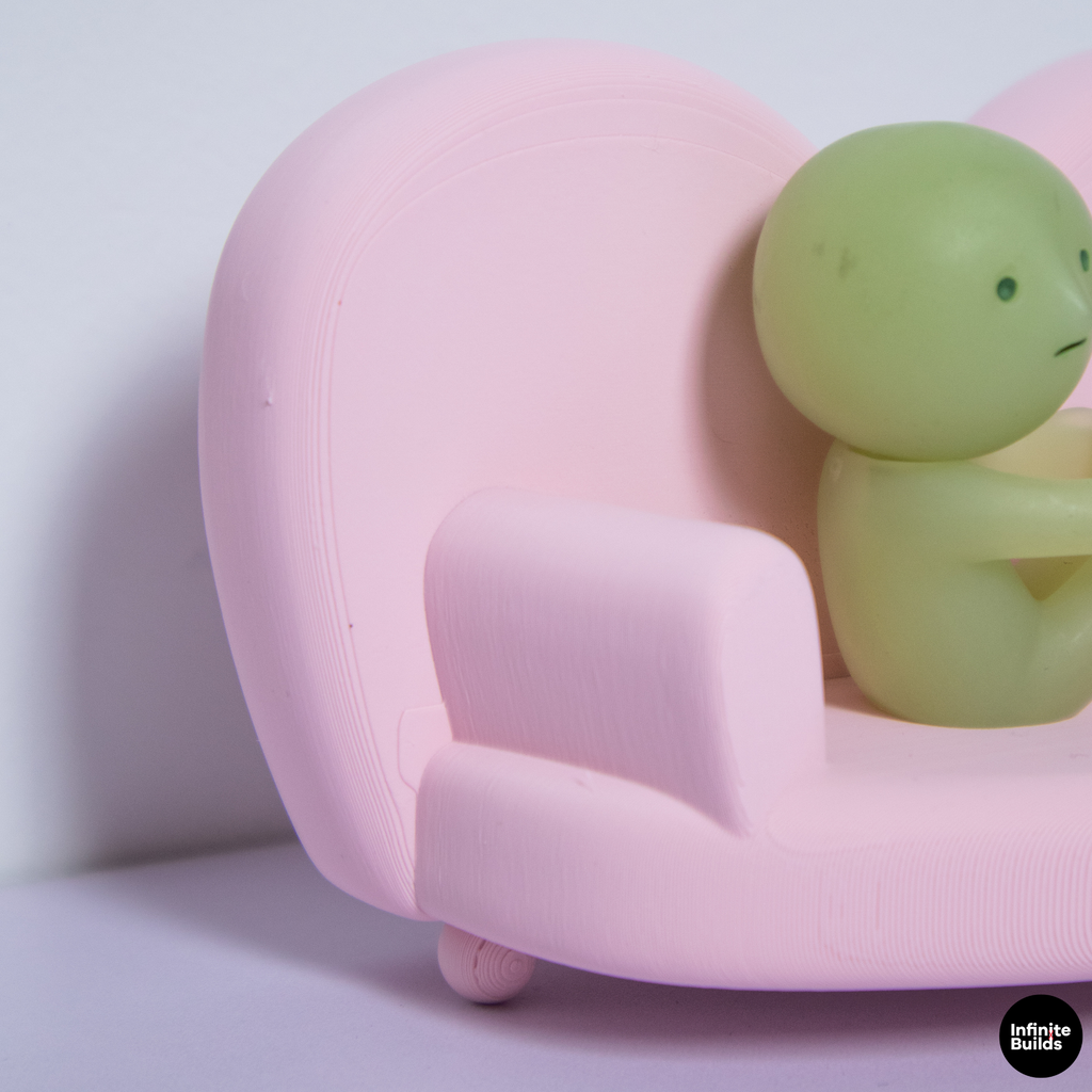 Smiski Heart Sofa Display Stand