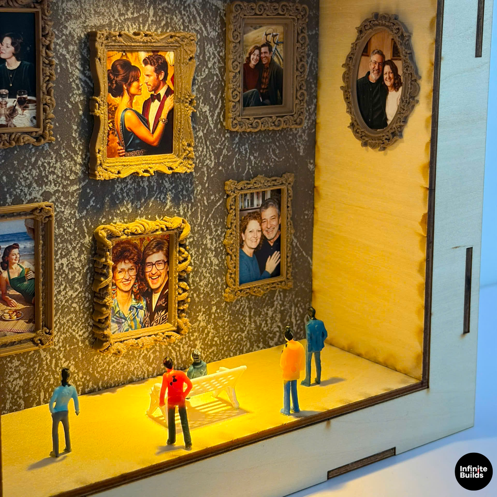 Mini Gallery DIY Kit | LED Shadow Box