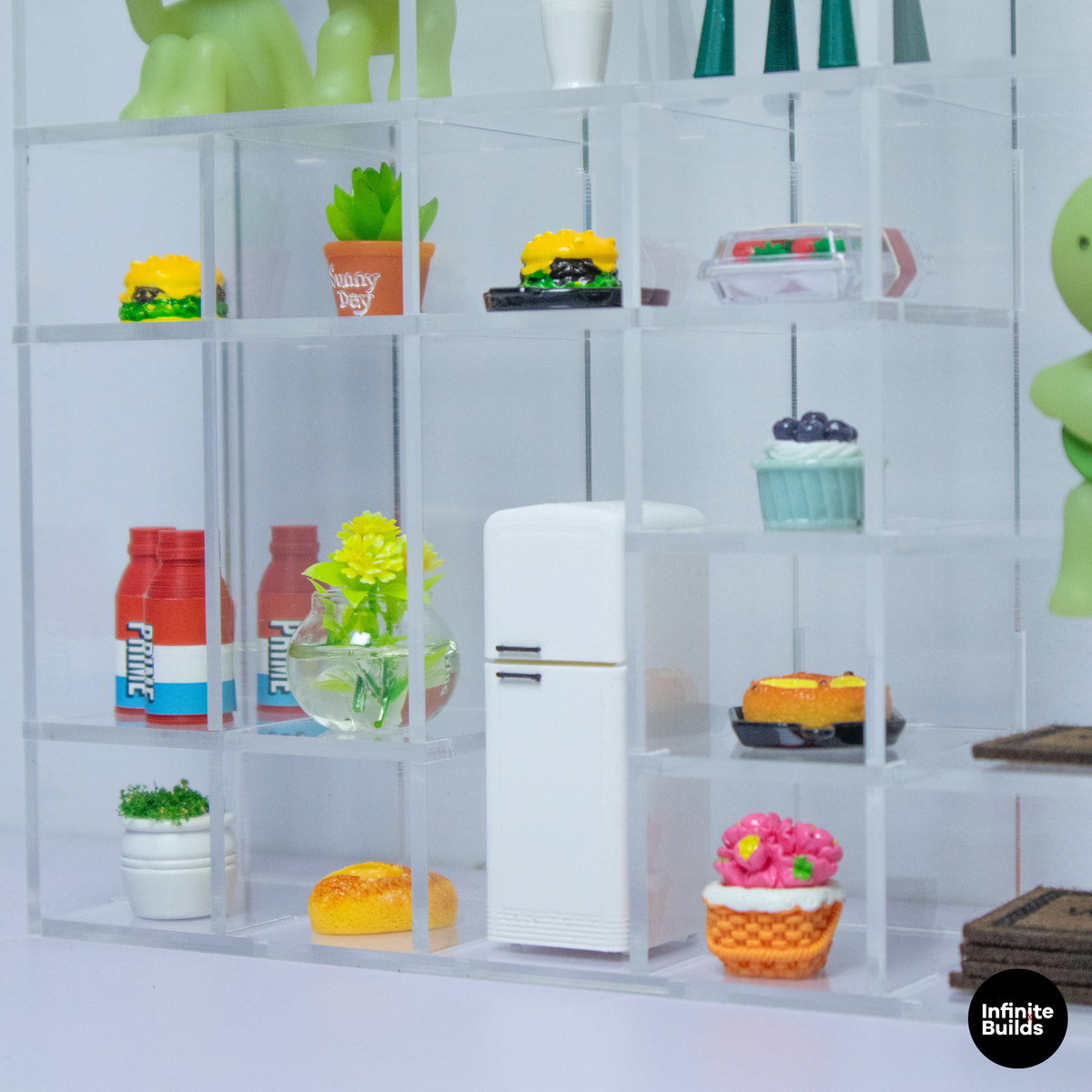 Giant Trinket Acrylic Smiski Shelf
