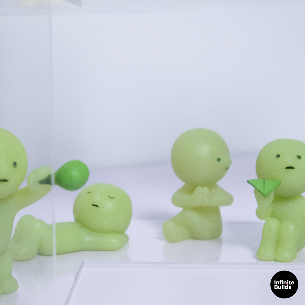 Smiski Corner Display Shelf