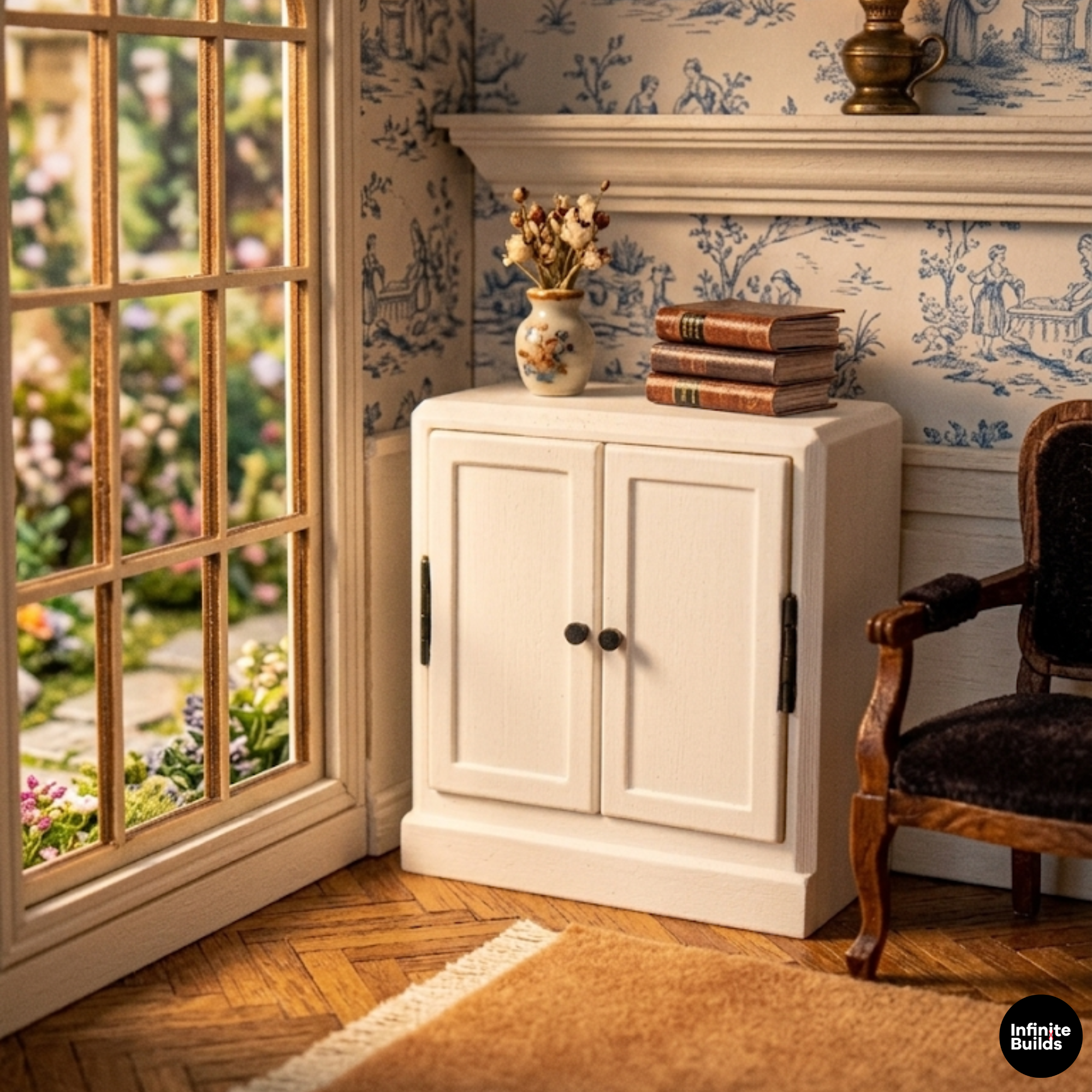 Miniature HAVSTA Cabinet 1:12 Scale