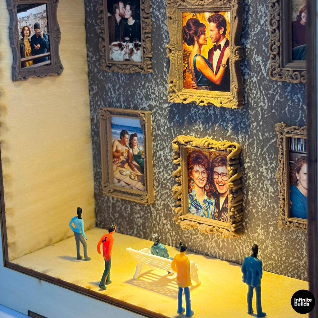 Mini Gallery DIY Kit | LED Shadow Box