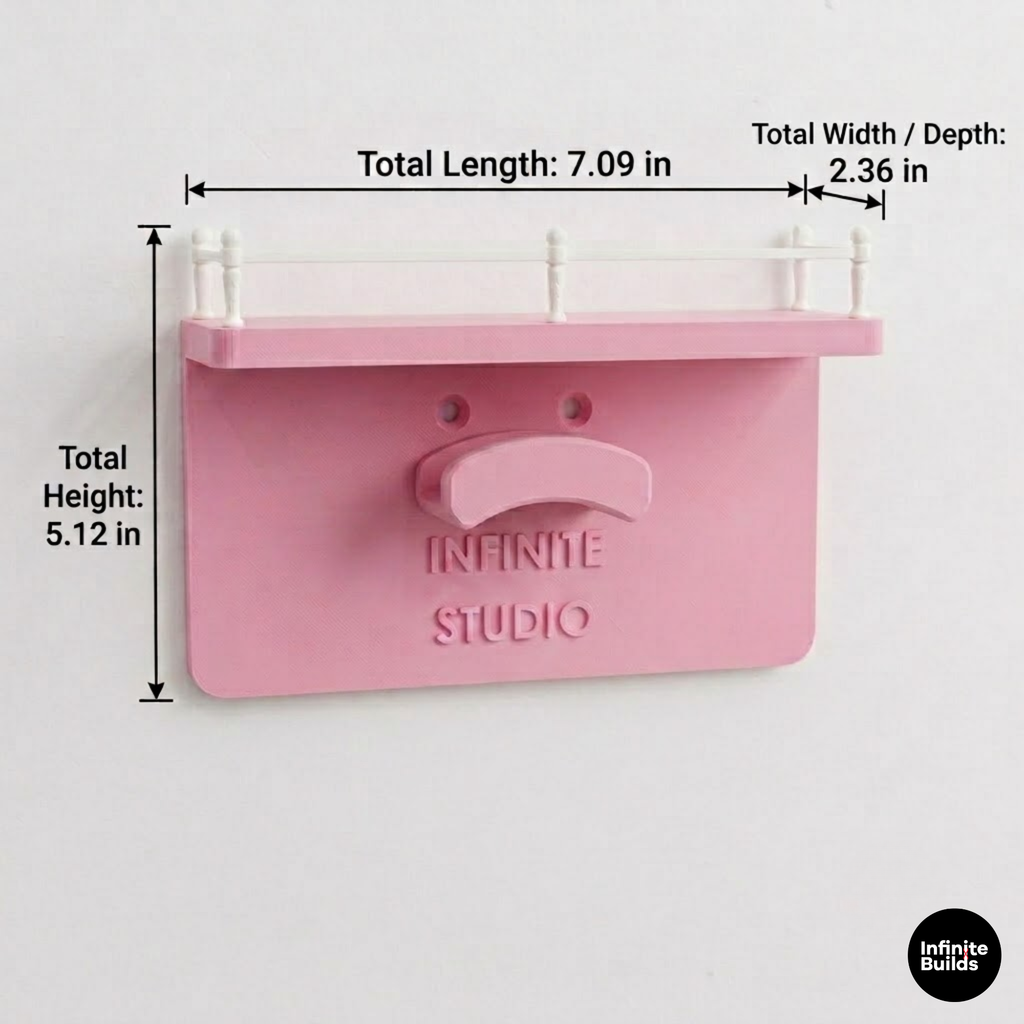 Balcony Headphone Holder Smiski Shelf