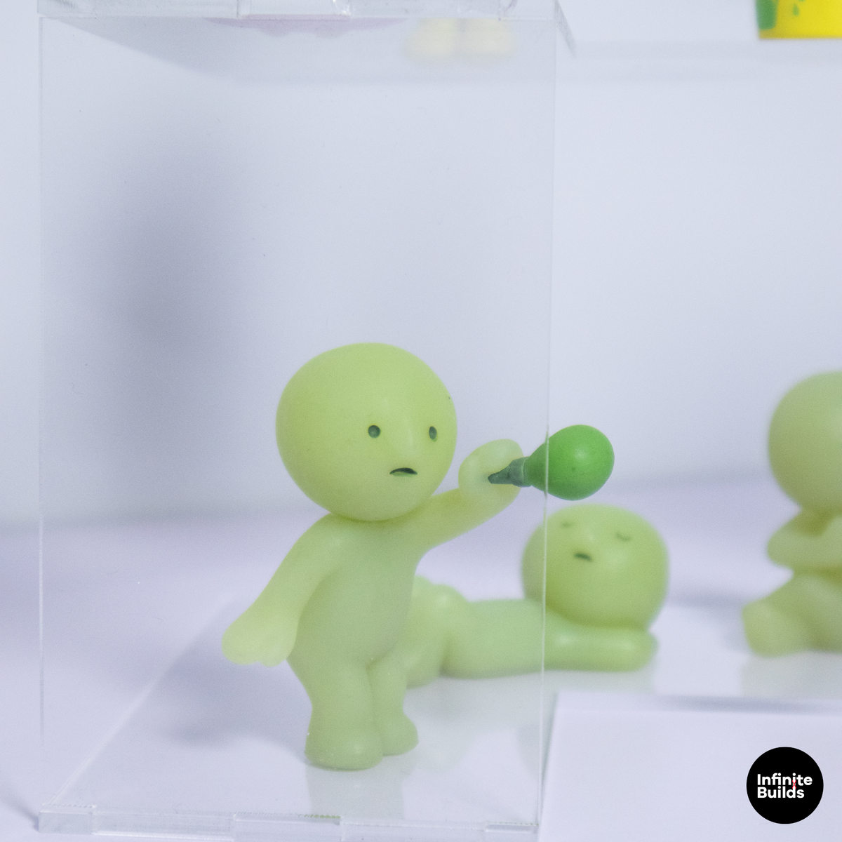 Smiski Corner Display Shelf
