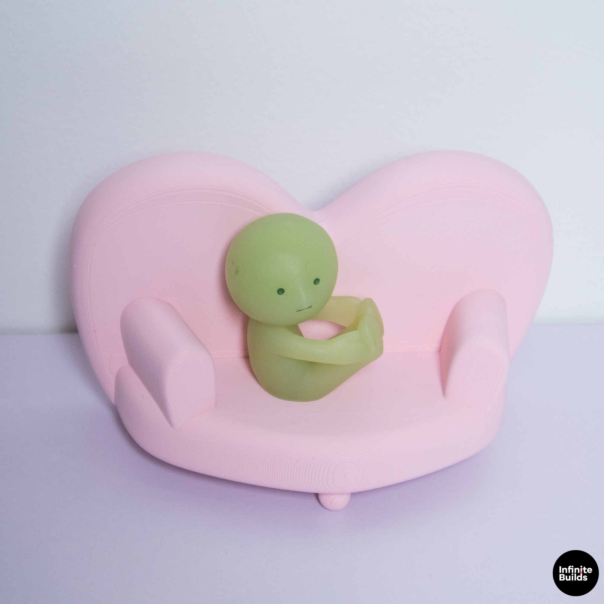 Smiski Heart Sofa Display Stand