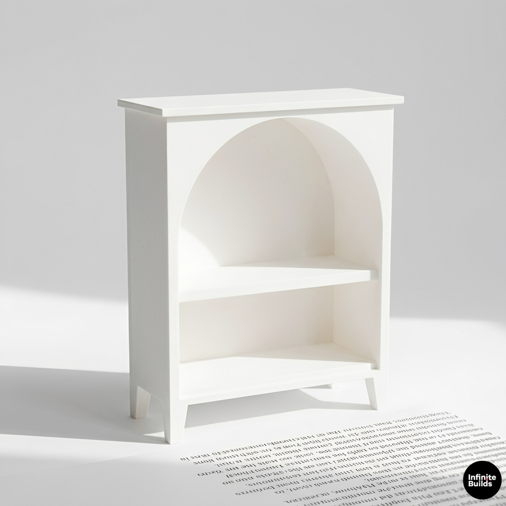 Miniature Bookcase 1:12 Scale