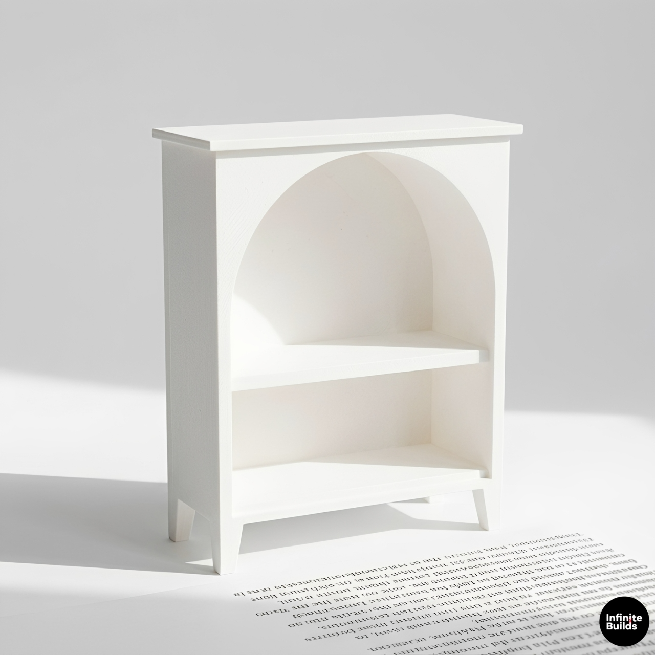 Miniature Bookcase 1:12 Scale