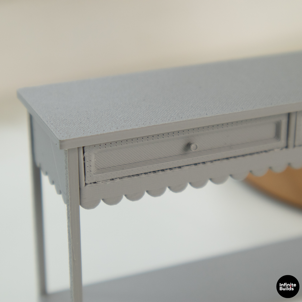 Miniature Console Table 1:12 Scale