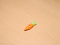 Handmade Miniature Clay Carrots: Dollhouse Mini Food (Set of 2)