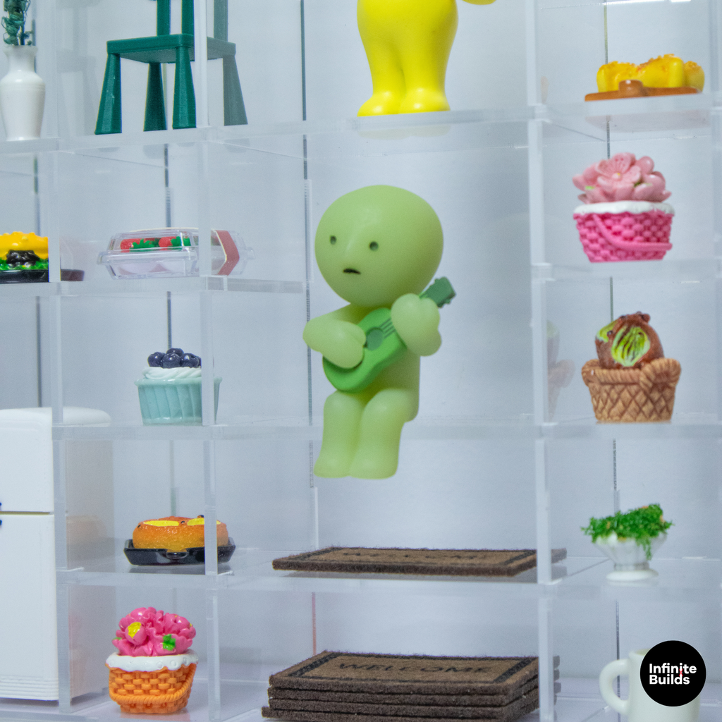 Giant Trinket Acrylic Smiski Shelf
