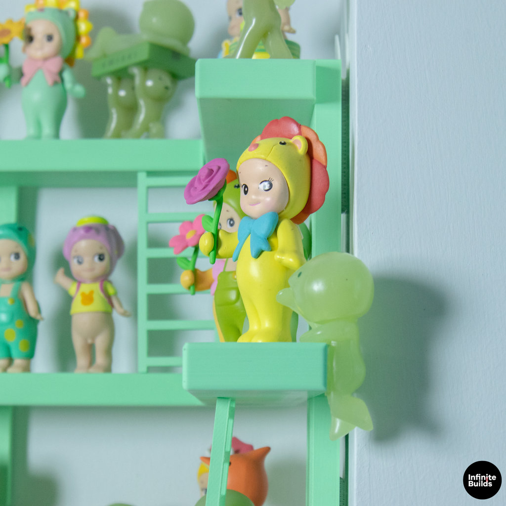 SMISKI & Sonny Angel Corner Wall Shelf