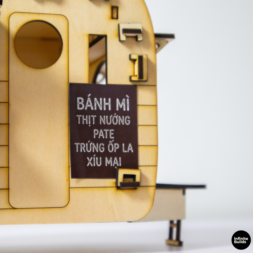 Vintage Camper Birdhouse Banh Mi Food Truck