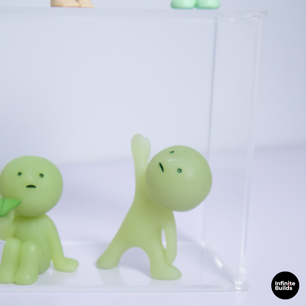 Smiski Corner Display Shelf