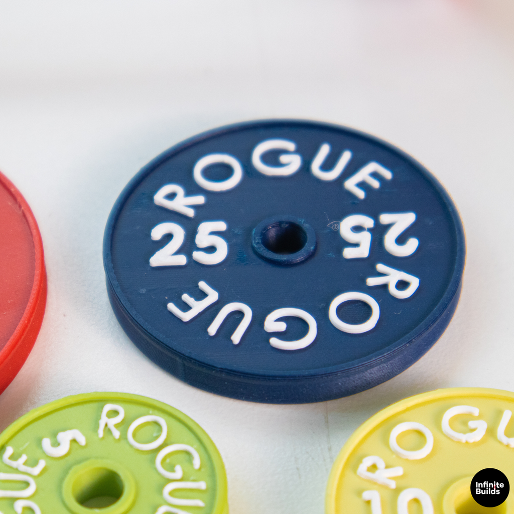 Mini Weight Plates Set 1:12 | Barbell & Plates Display | Gym Miniature Decor | Weight Plate Keychain Style | Gift for Fitness Lovers