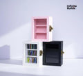 Miniature Anxiety Bookshelf: 3D Printed Dollhouse Bookcase