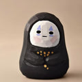 Handmade Wooden Spirit Figurine: Minimalist Faceless Desk Decor
