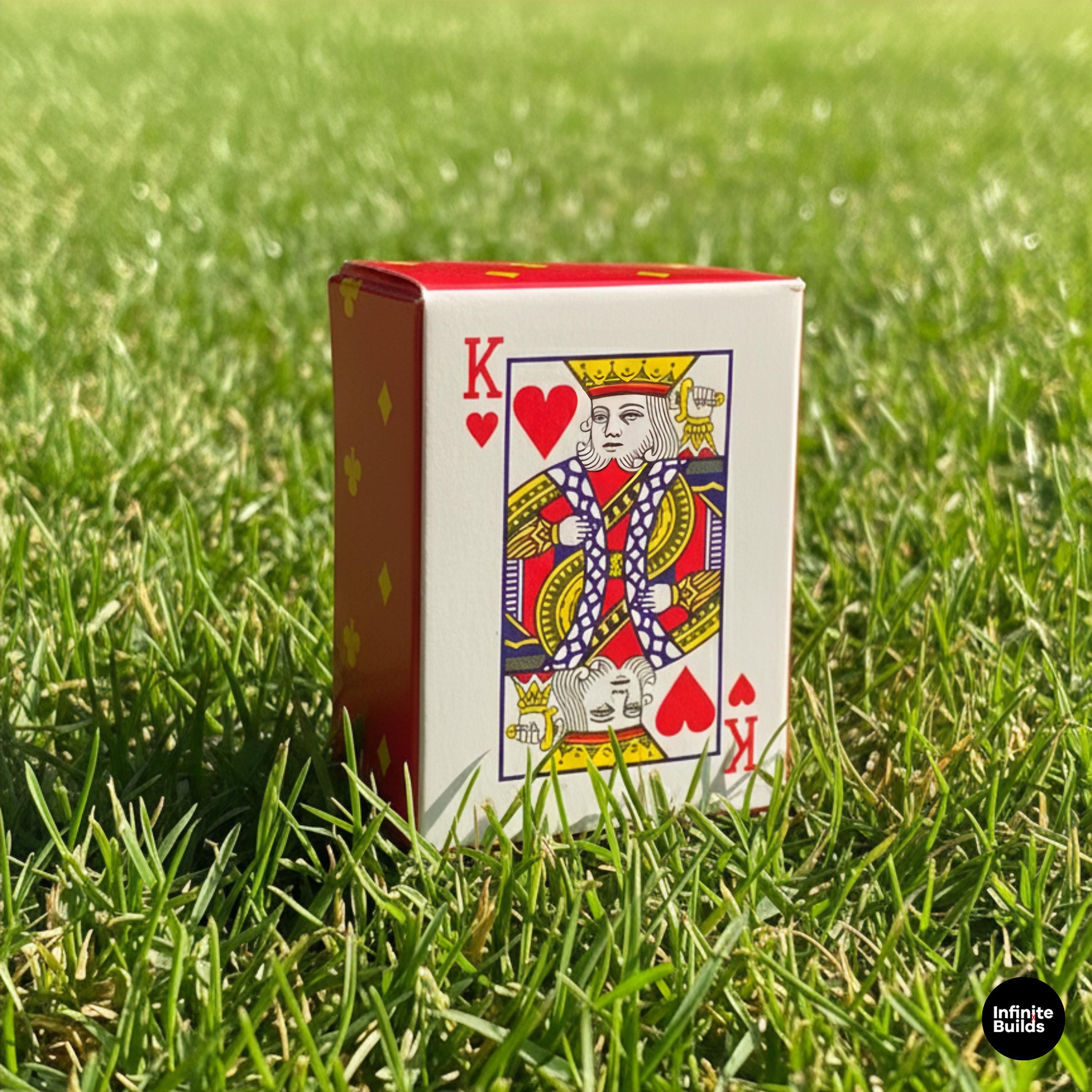 Mini Playing Cards 1:12 | Tiny Deck of Cards for Dollhouse & Diorama | Vietnamese Miniature Collectible | Realistic Mini Poker Cards 4x3.5cm