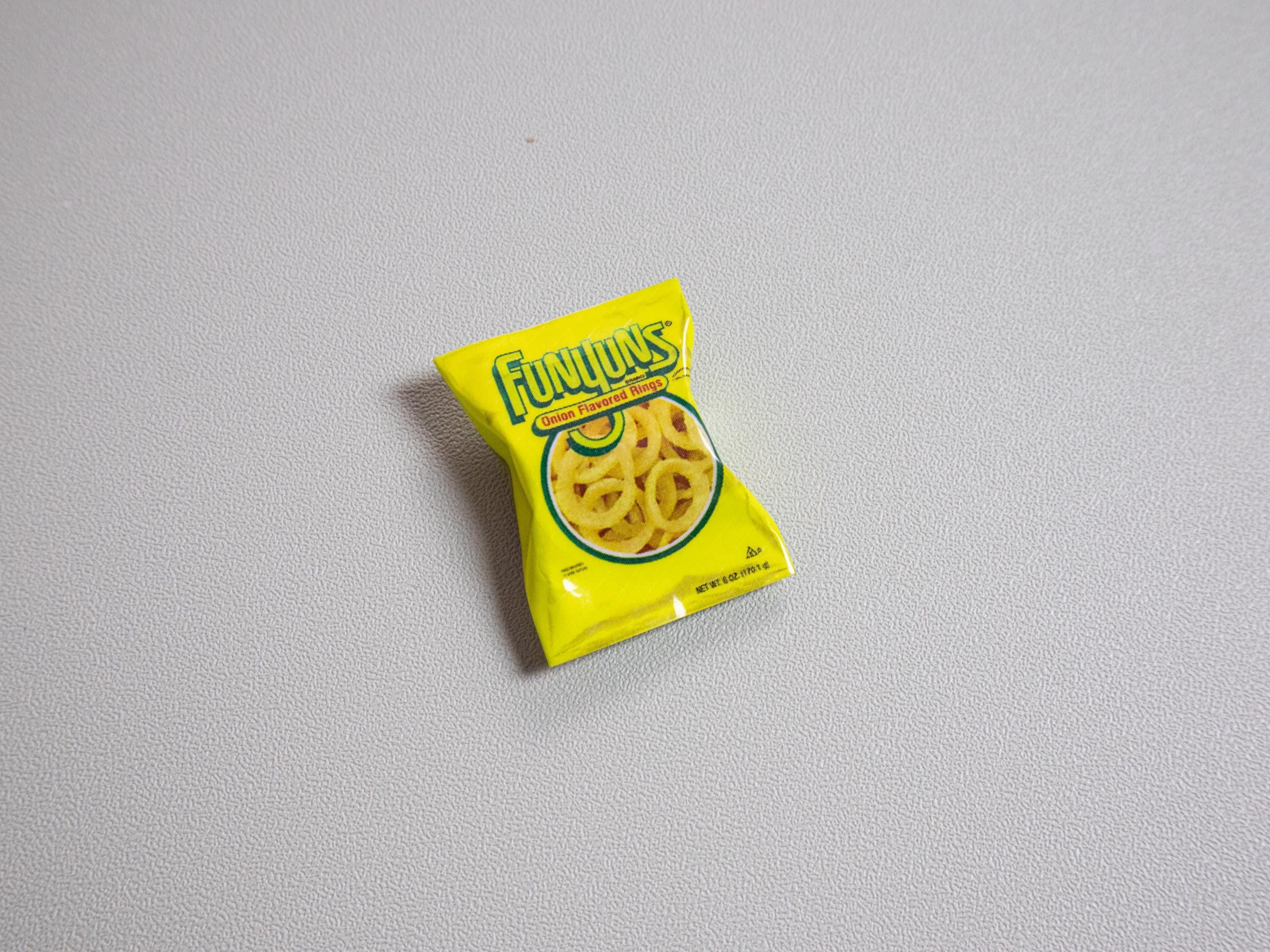 1:12 Mini Chips | Miniature Food | Mini Snacks | Dollhouse Accessories | Lightweight Paper | Mini Kitchen Food | Food Pantry