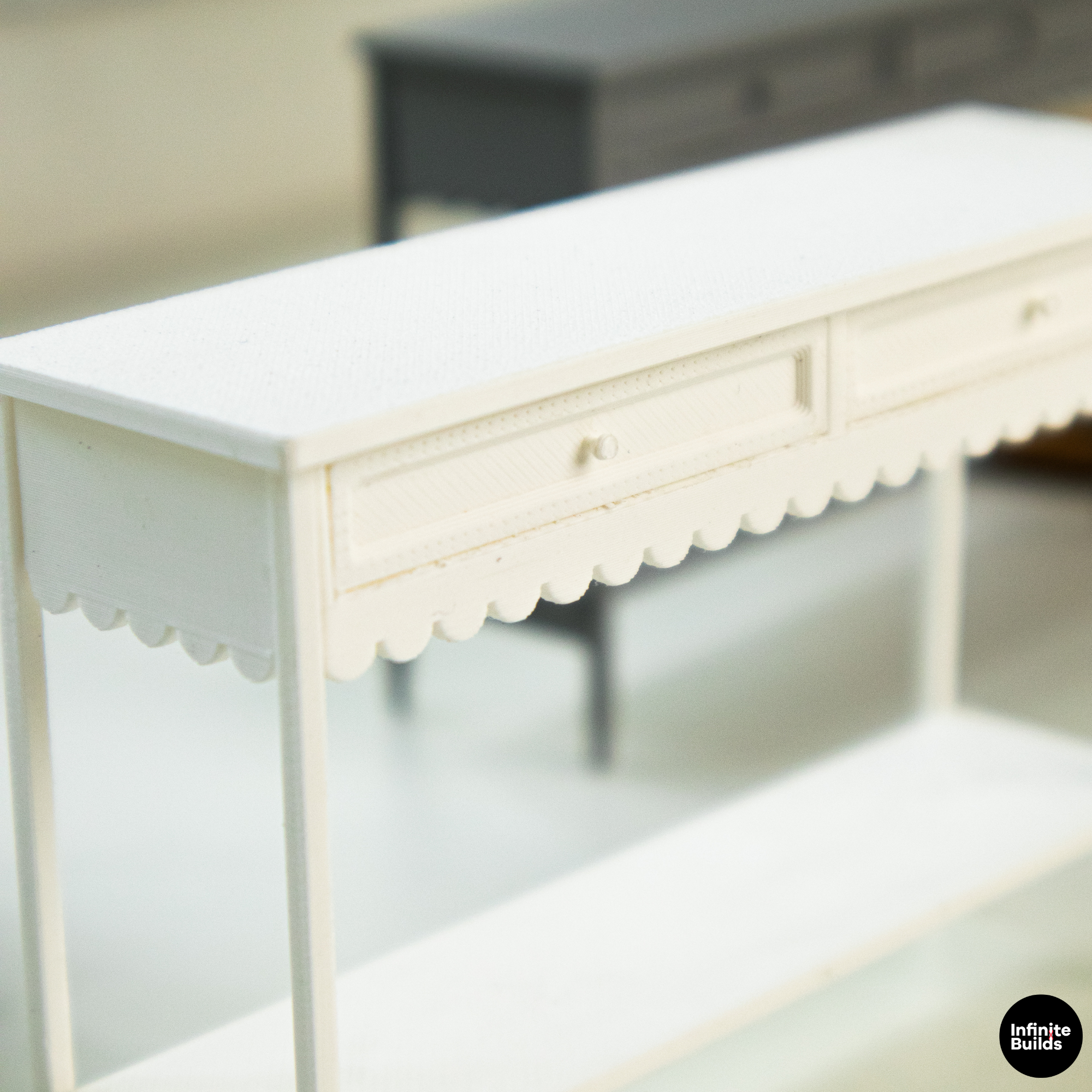 Miniature Console Table 1:12 Scale