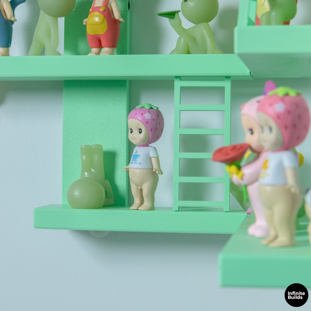 SMISKI & Sonny Angel Corner Wall Shelf
