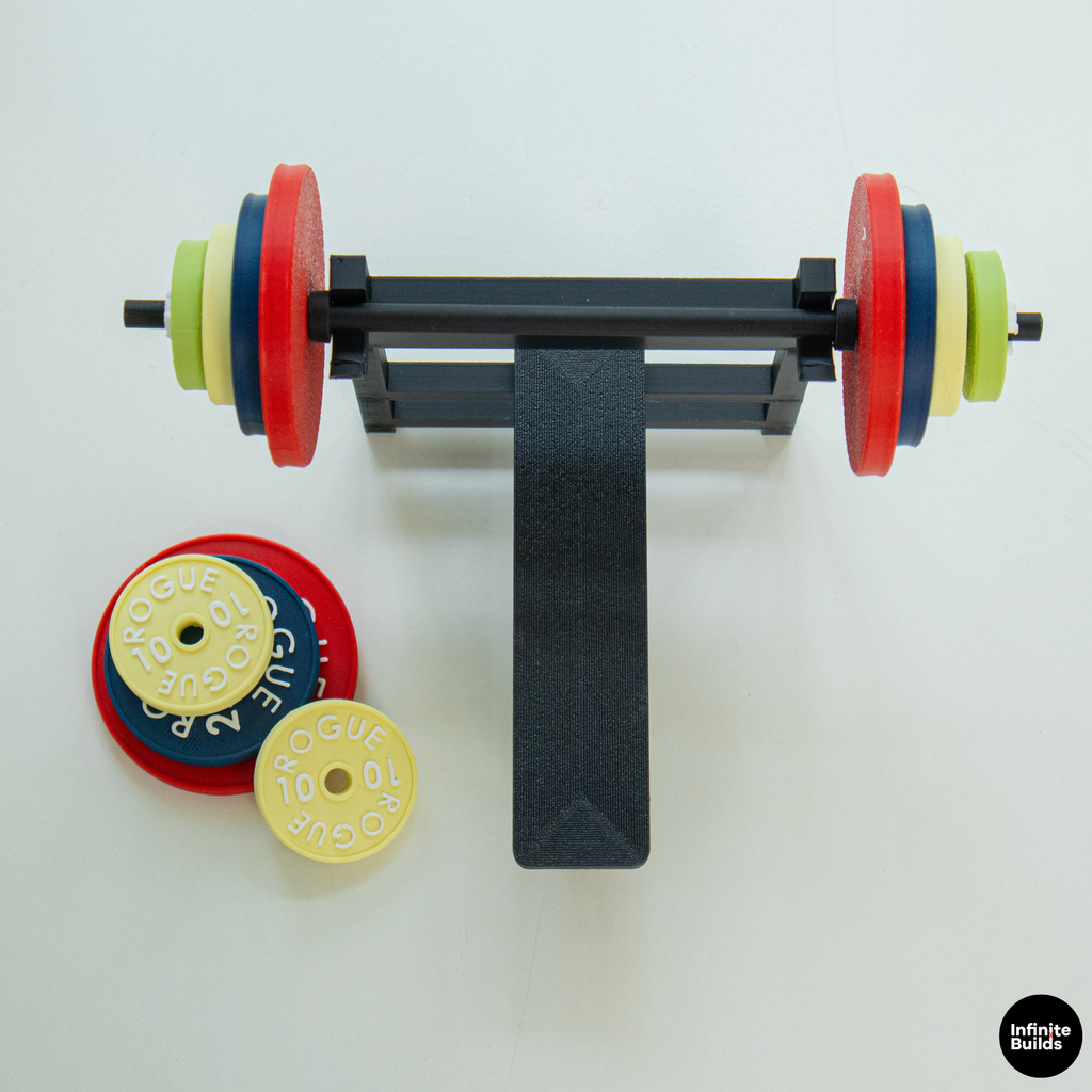 Personalized Mini Bench Press Set
