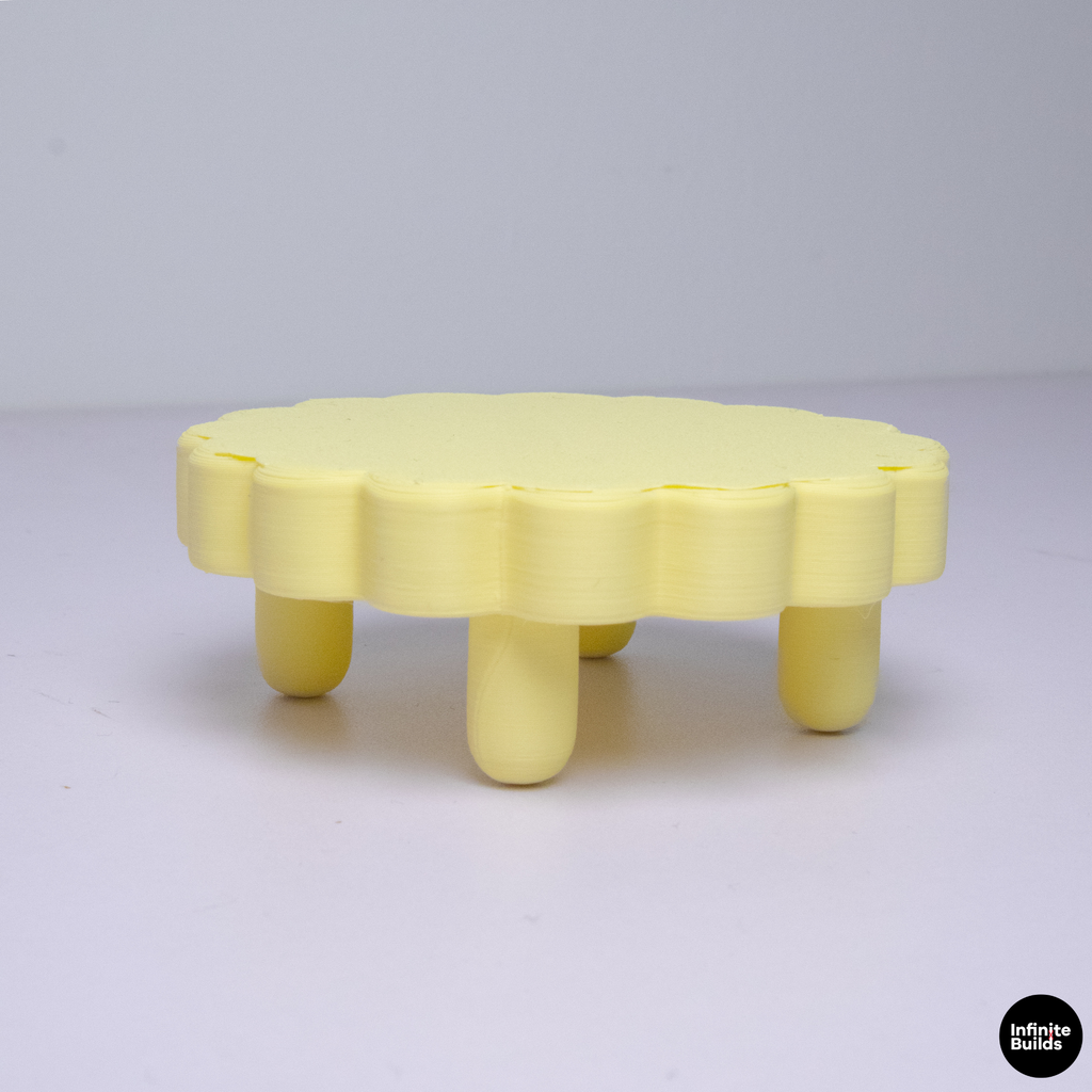Smiski Cloud Mini Sofa & Coffee Table Set 1:12