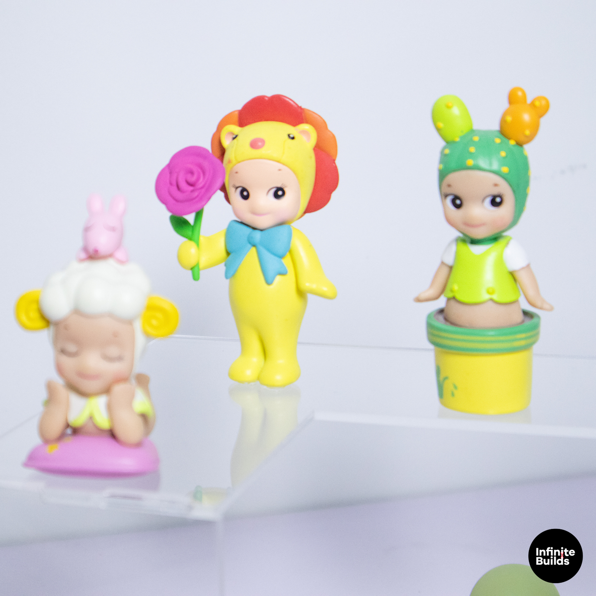 Smiski Corner Display Shelf