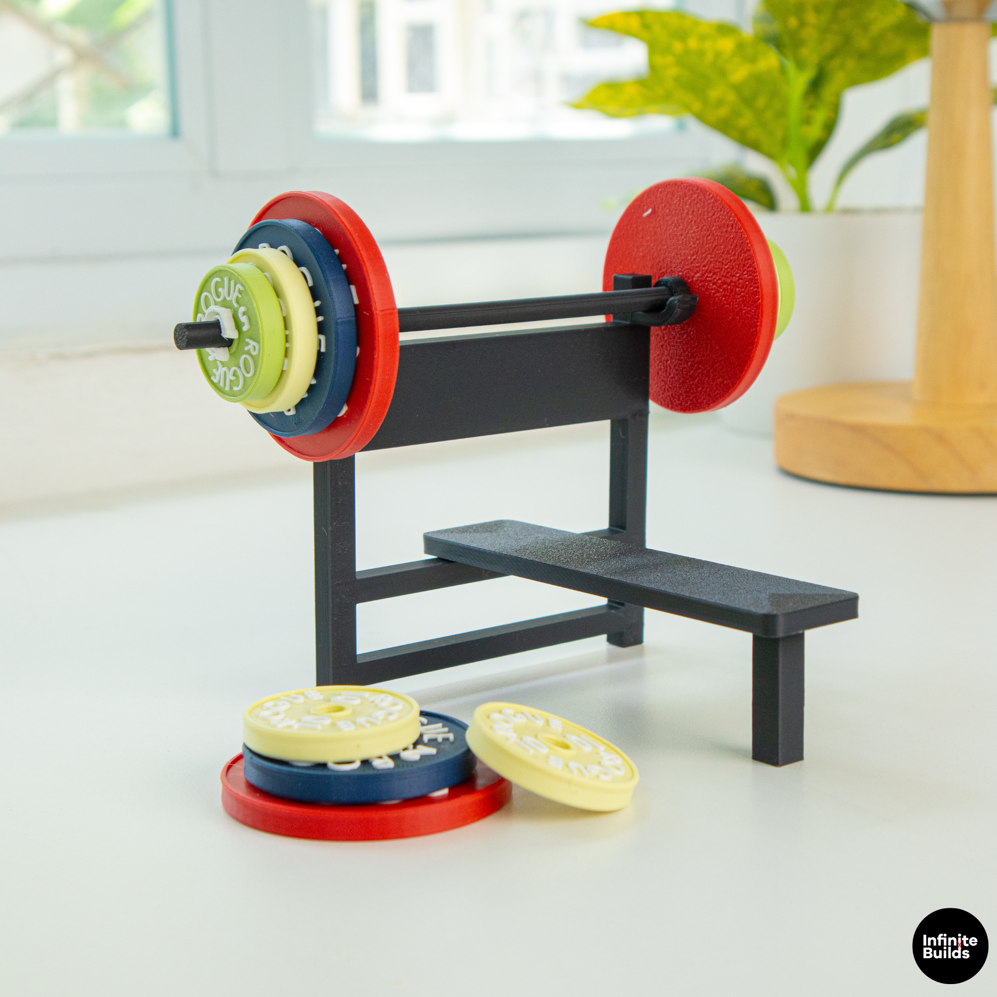 Personalized Mini Bench Press Set