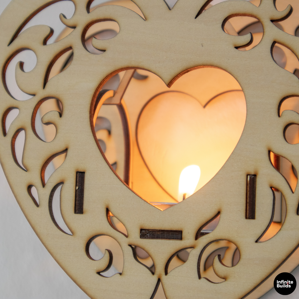 Heart Tealight Candle Holder