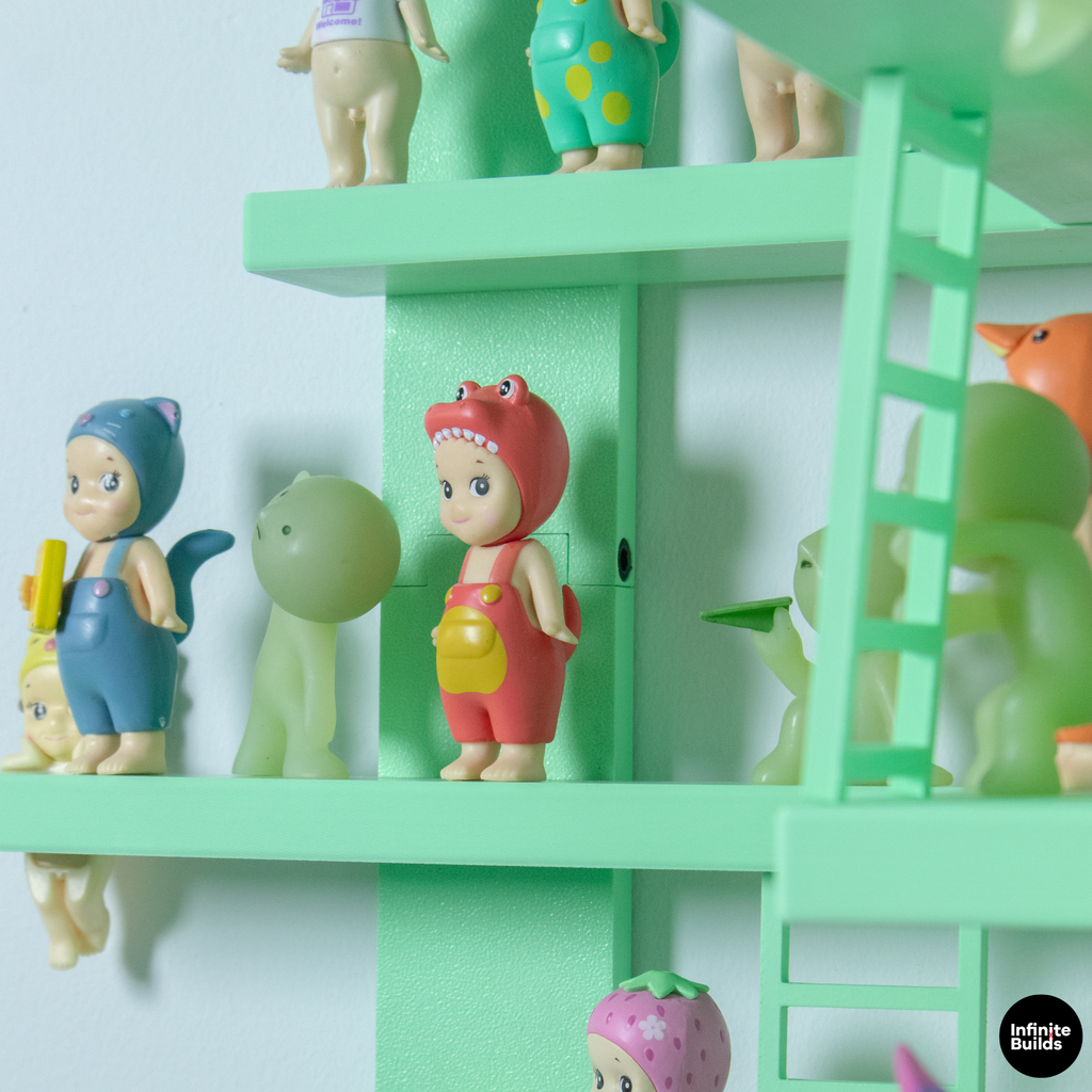 SMISKI & Sonny Angel Corner Wall Shelf