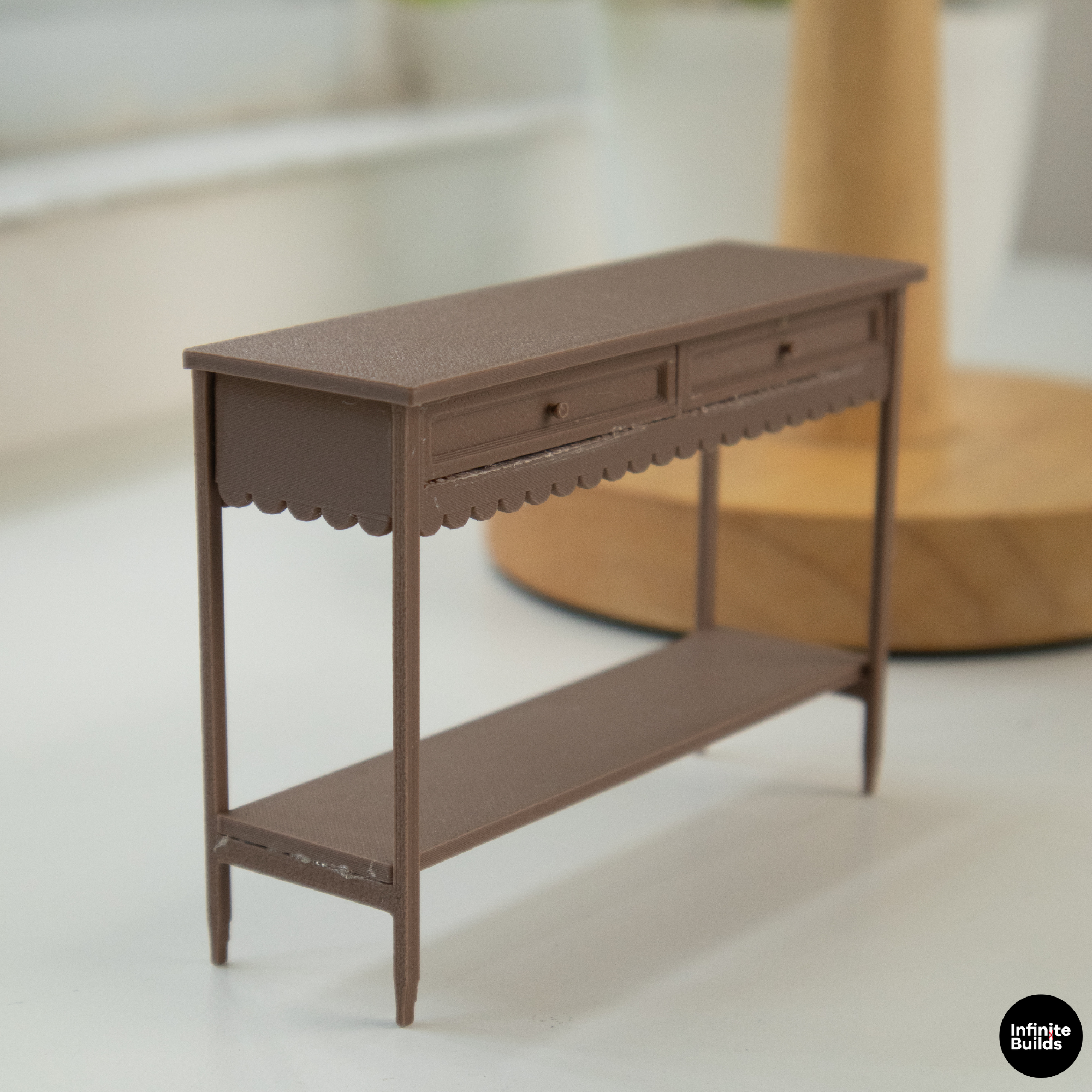 Miniature Console Table 1:12 Scale