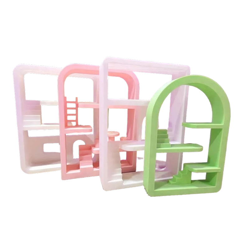 Mini Art Toy Display Shelf Series – 3D Printed PLA (Multiple Sizes)