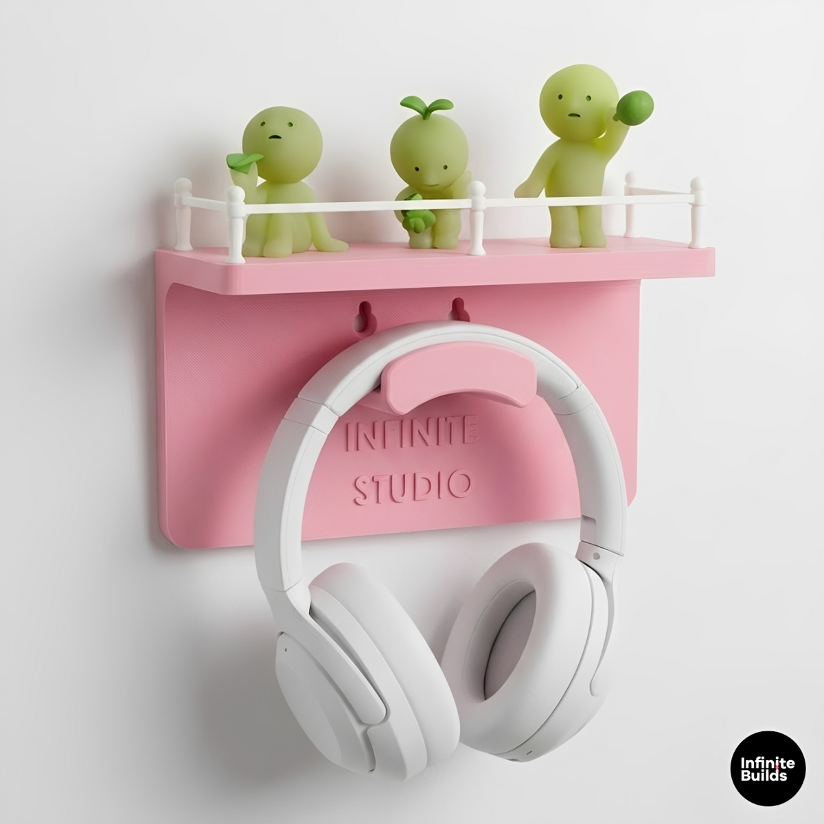Balcony Headphone Holder Smiski Shelf