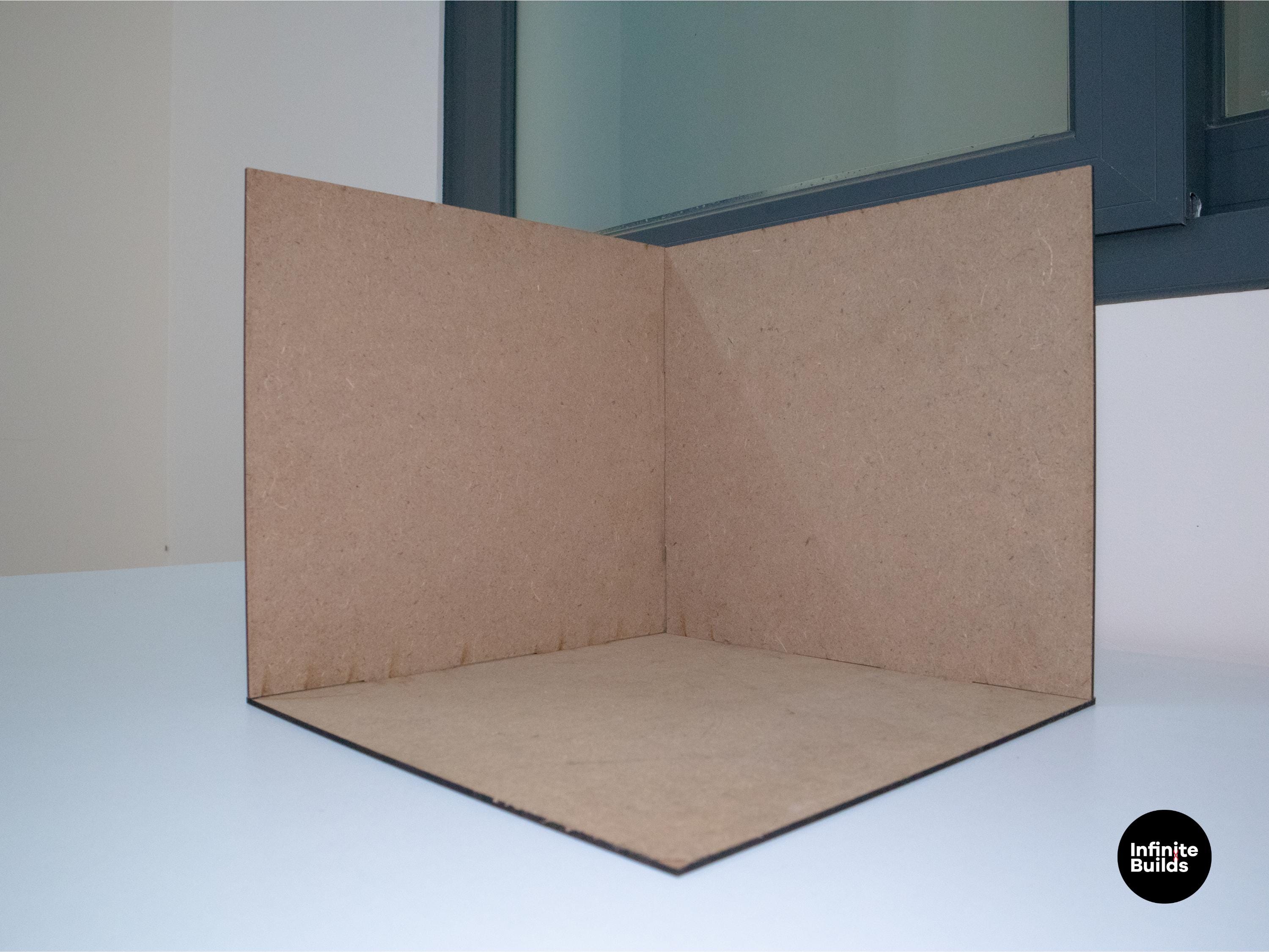 Dollhouse 1:12 Room Box | Miniature Room Box | Diorama | Corner Room Box Kit | Miniature Corner Kit | Miniature Room | Mini Dollhouse Kit